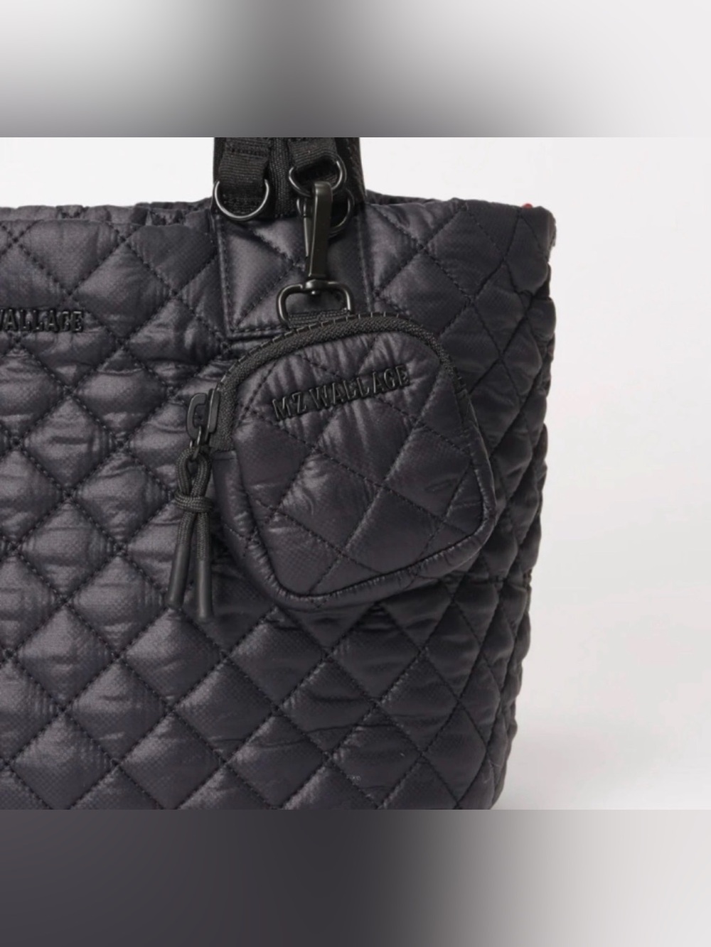 MZ Wallace | Small Metro Link Pouch in Black | Brand New! - Picture 5 of 6